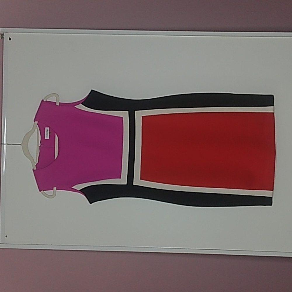 Calvin Klein fitted dress